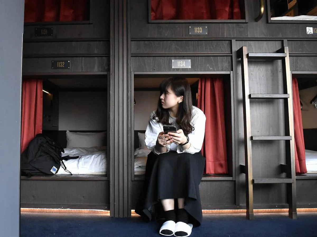 Capsule hotel The Prime Pod Ginza Tokyo Hotel